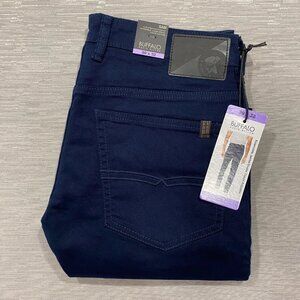 Buffalo David Bitton SAM Jeans Mens 30 x 32 Navy Blue Denim Slim Fit Straight